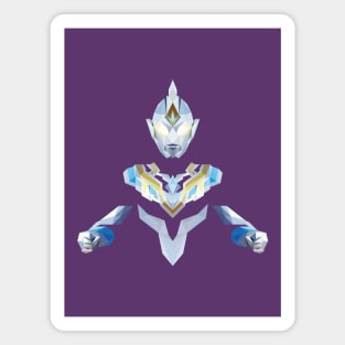 Ultraman Trigger Sky Type (Low Poly Art) Magnet